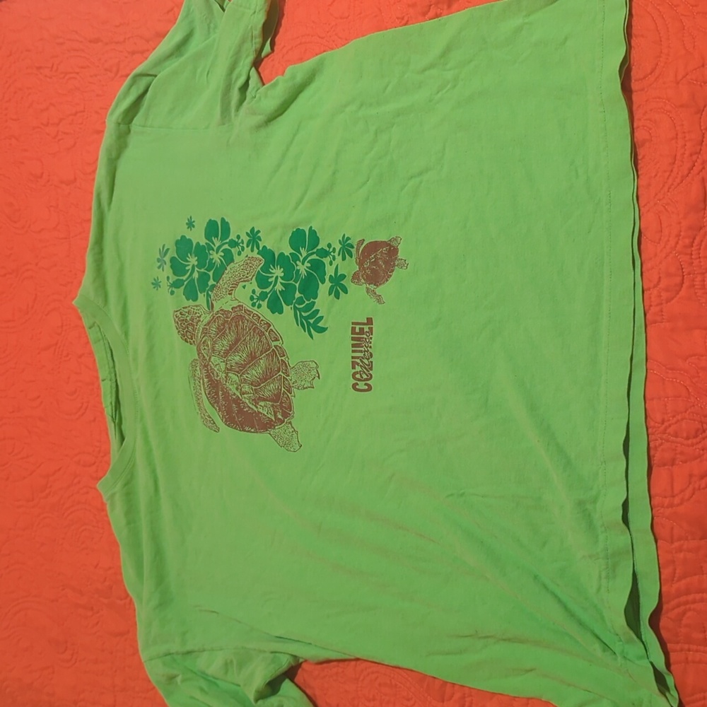 Green Printed T-shirt